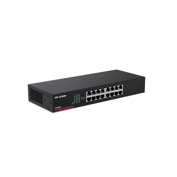 IP-COM G1016D 16 PORT GIGABIT METAL KASA RACKMOUNT SWITCH
