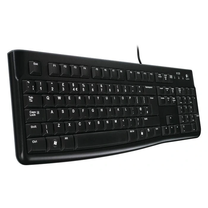 LOGITECH K120 Q USB KABLOLU KLAVYE SİYAH 920-002505