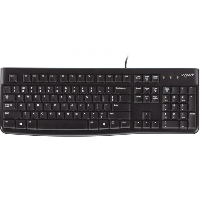 LOGITECH K120 Q USB KABLOLU KLAVYE SİYAH 920-002505