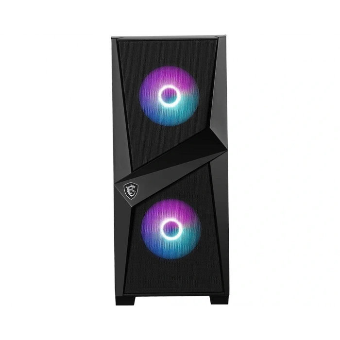 MSI MAG FORGE 100R TEMPERLI CAM ARGB PSU YOK 2X120MM 1X120MM GAMING ATX KASA SİYAH