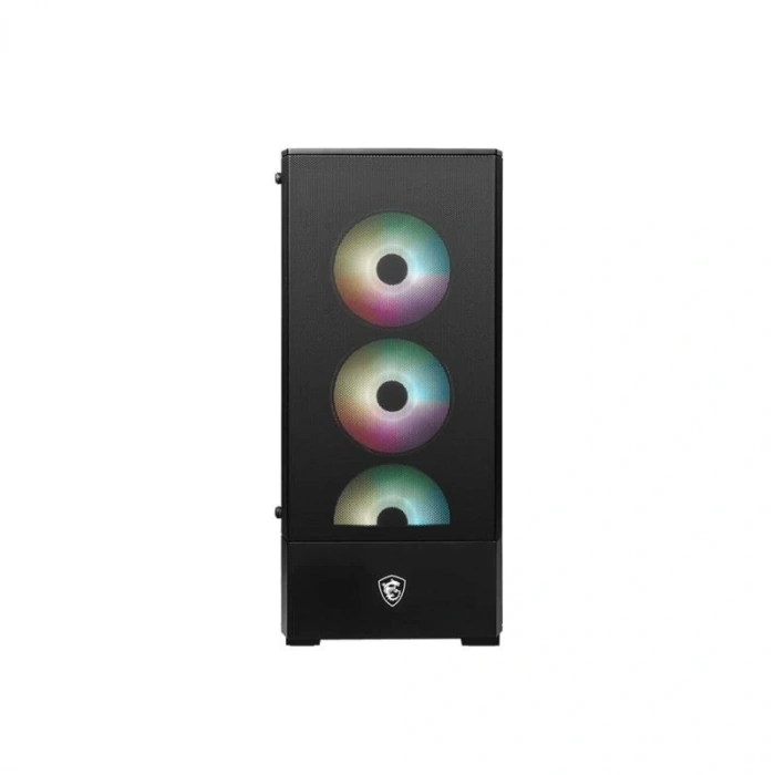 MSI MAG FORGE 112R TEMPERLI CAM 3X120MM 1X120MM ARGB FAN PSU YOK ATX GAMING KASA