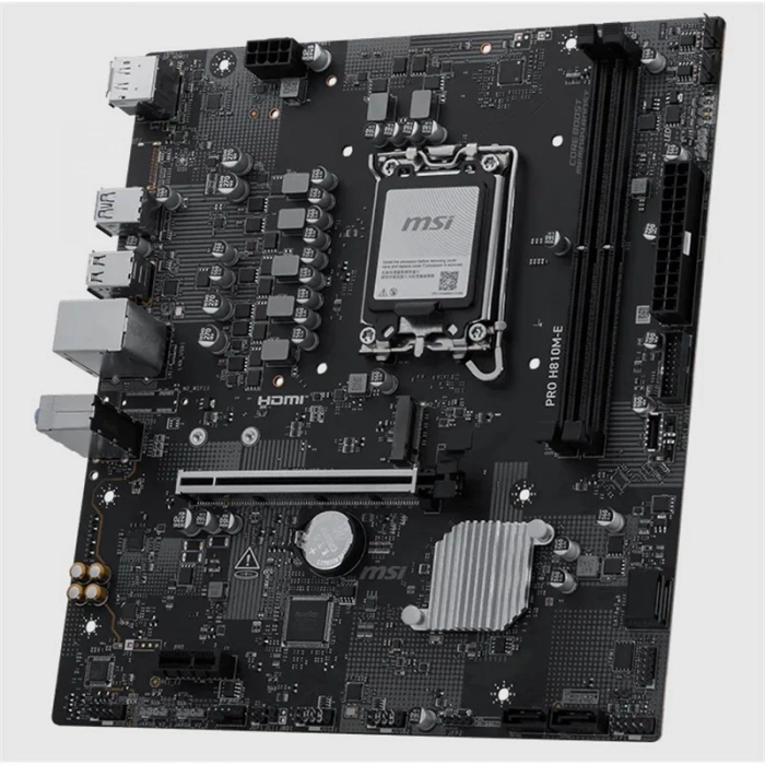 MSI PRO H810M-E DDR5 6400MT/S 1XHDMI 1XDP 1XM.2 USB 3.2 MATX 1851P (INTEL ULTRA PROCESSORS SERIES 2)