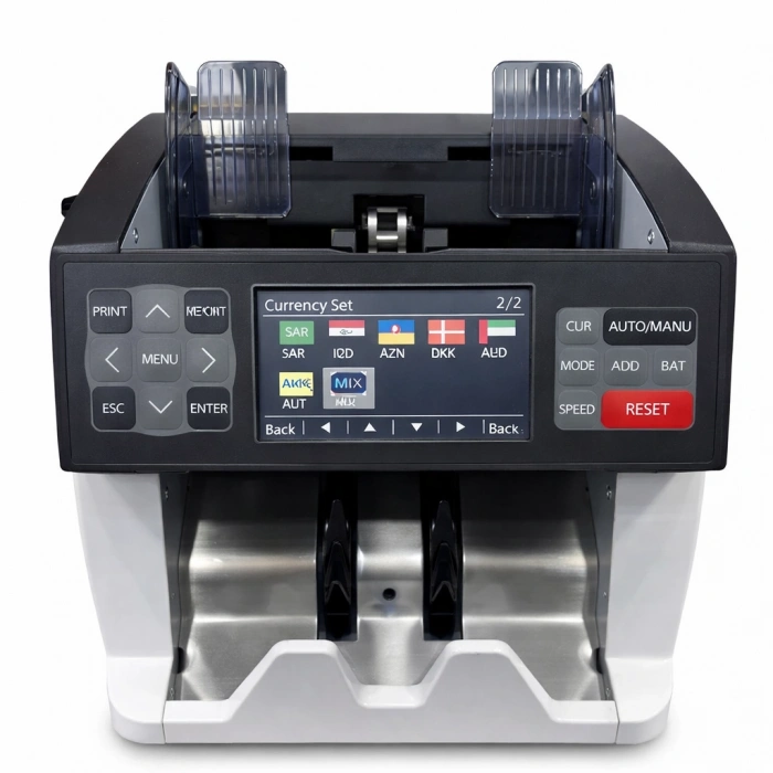 Nx-900 2 Cis Para Sayma Makinası 5 Ülke