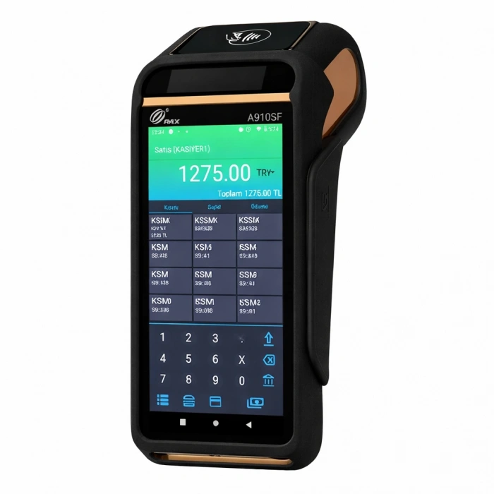 PAX A910SF uyumlu Silikon Kılıf Açık