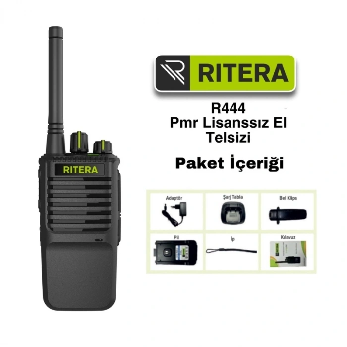 Ritera R444 Pmr Lisanssız El Telsizi