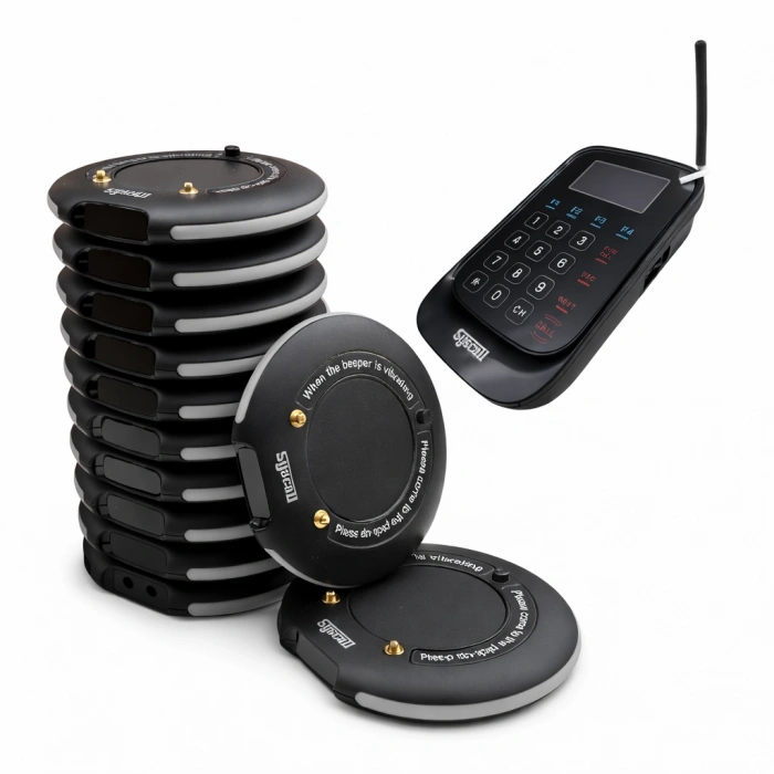 Syscall Gp101r10c + Gp 2000t Self Servis Müşteri Çağırma Cihazı