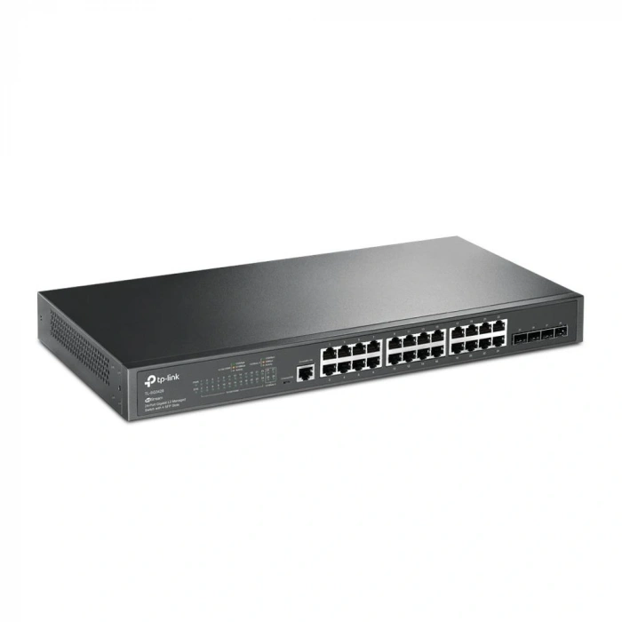 TP-LINK OMADA TL-SG3428 24 PORT GIGABIT+4XGIGABIT SFP UPLINK L2+ YÖNETİLEBİLİR RACKMOUNT SWITCH