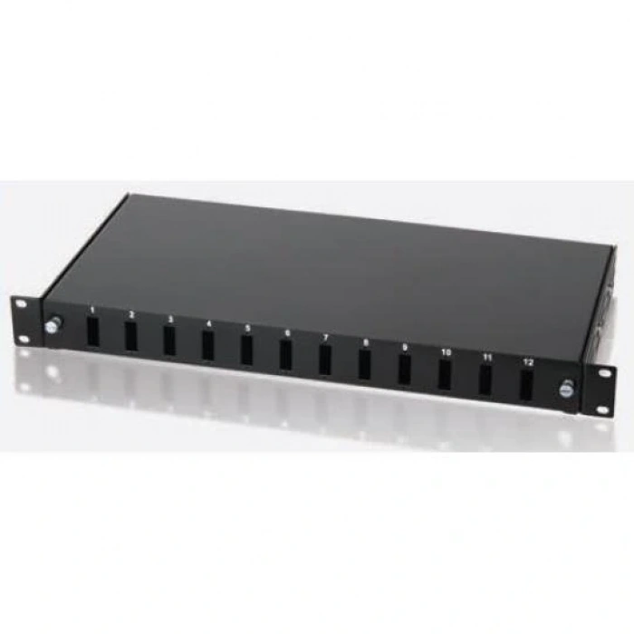 URANIUM PPR12PSCDX 12 PORT F/O SC DX RAL9005 PATCH PANEL(10F-SB1U12PSCDX-REA)
