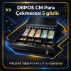 Dbpos CM Para Çekmecesi 5 gözlü Metal Alt Tabla 41 x 41 x 11 Cm