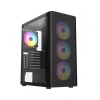 FRISBY FC-9385G 550W 4X8120MM FAN GAMİNG SİYAH KASA