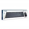 İnca IWS-537 Wireless Slim Design Soft Touch Q Keyboard Mouse Set