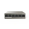 IP-COM F1106P-4-63W 4 PORT 10/100+2X10/100 UPLINK METAL KASA 58W POE SWITCH