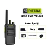 Ritera R333 Pmr Lisanssız El Telsizi
