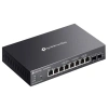 TP-LINK OMADA SG2210XMP-M2 8 PORT GIGABIT + 2X10G SFP YÖNETİLEBİLİR 160W POE SWITCH