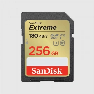 256GB SANDISK EXTREME PRO SD UHSI 180MB/S 90MB/S SDSDXVV-256G-GNCIN