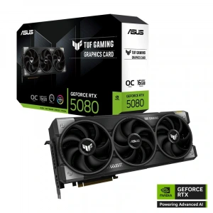 ASUS GEFORCE TUF-RTX5080-O16G-GAMING 16GB GDDR7 256BIT 2XHDMI 3XDP EKRAN KARTI