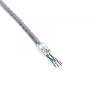 FRISBY FNW-RJ4528N CAT6 EZRJ-45 YENİ NESİL UTP KONNEKTÖR 100LÜ KUTU