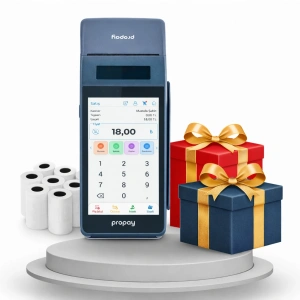 Propay P1000-ECR Android Yazarkasa Pos 20 Adet Rulo Hediye