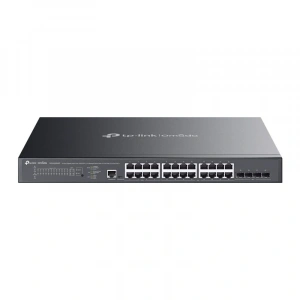 TP-LINK OMADA TL-SG3428XMPP 24 PORT GIGABIT 4X10GE SFP+ L2 YÖNETİLEBİLİR POE SWITCH