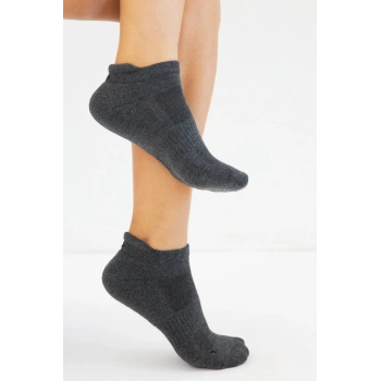 Kadın Havlu Patik Çorap, Spor, Antibakteriyel ,Esnek,Dikişsiz Asorti  6lı Premium Çorap