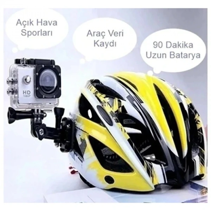 4K Su Geçirmez Wi-Fi Aksiyon Kamerası