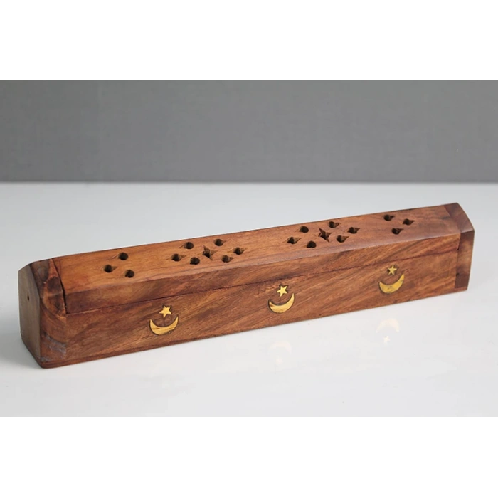 Ahşap Maun Tabut Tütsülük Model 3