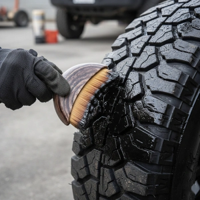 Araç Lastik Parlatma Fırçası