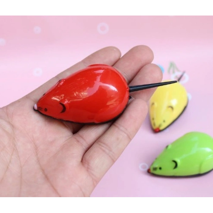 Çek Bırak Kedi Oyuncağı Fare