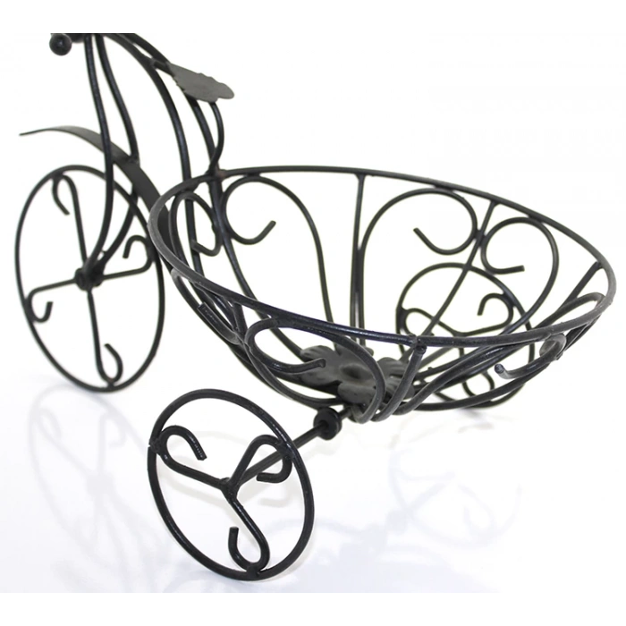 Ferforje Dekoratif Bisiklet Çiçeklik