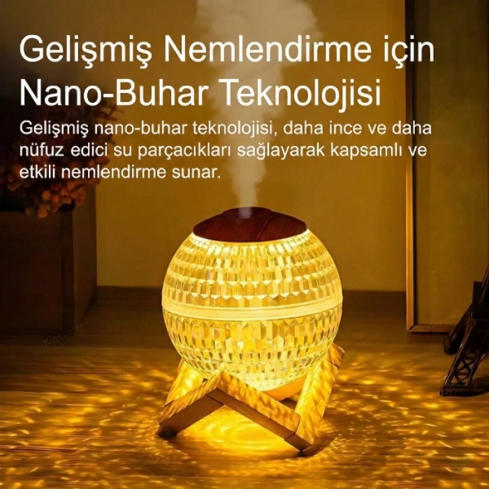 Kristal Top RGB Hava Nemlendirici