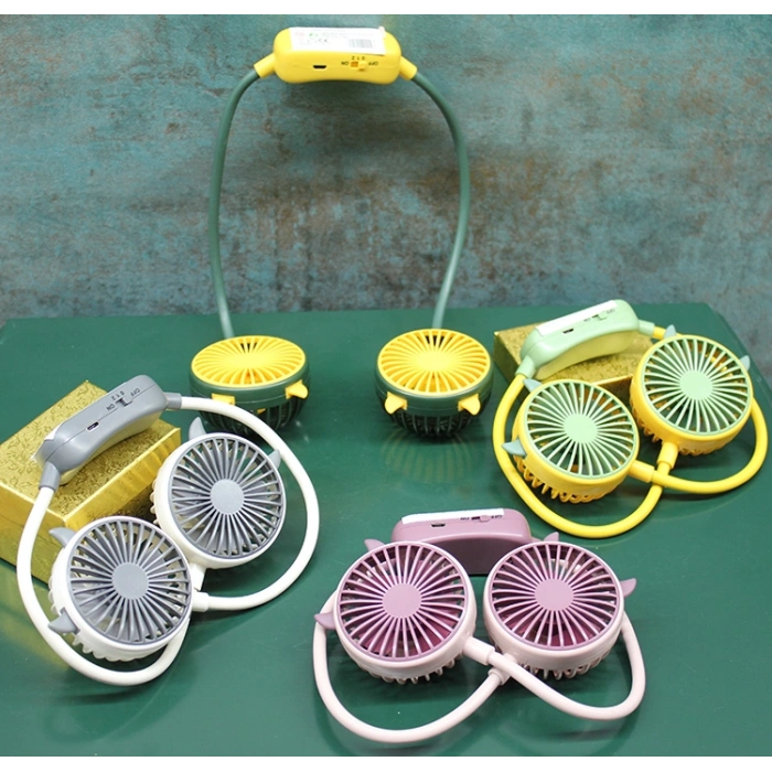 Kuromi Şarjlı Boyun Fanı Vantilatör 2 Kademeli - Model 2