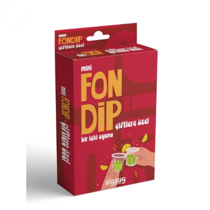 Mini Fondip Çiftlere Özel Eğlenceli Kart Oyunu