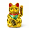 Pilli Sallanan Şans Kedisi - Maneki Neko