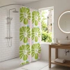 PVC Duş Perdesi - Çift Kanatlı - 12 Halkalı - 90x180 cm