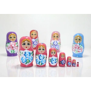 7Li Ahşap Matruşka Alk1202