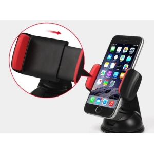 Araç İçi Torpido ve Cam Vakumlu Kısa Boy Telefon Tutucu