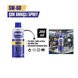 Çok Amaçlı Yağlayıcı Sprey - 200 ml - Pas Sökücü - Profesyonel Sprey