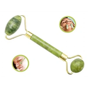 Jade Roler 2li Yeşim Taşı Yüz Masaj Aleti