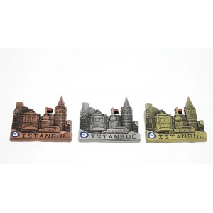 Metal İstanbul Temalı Yöresel Magnet Model 3