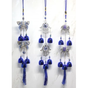 Metal Nazar Boncuğu Çan Model 12