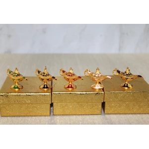 Mineli Metal Alaaddin Lambası Model 6