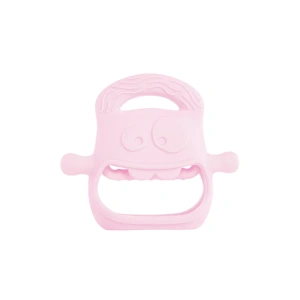 Pembe Bebek Silikon Diş Kaşıyıcı