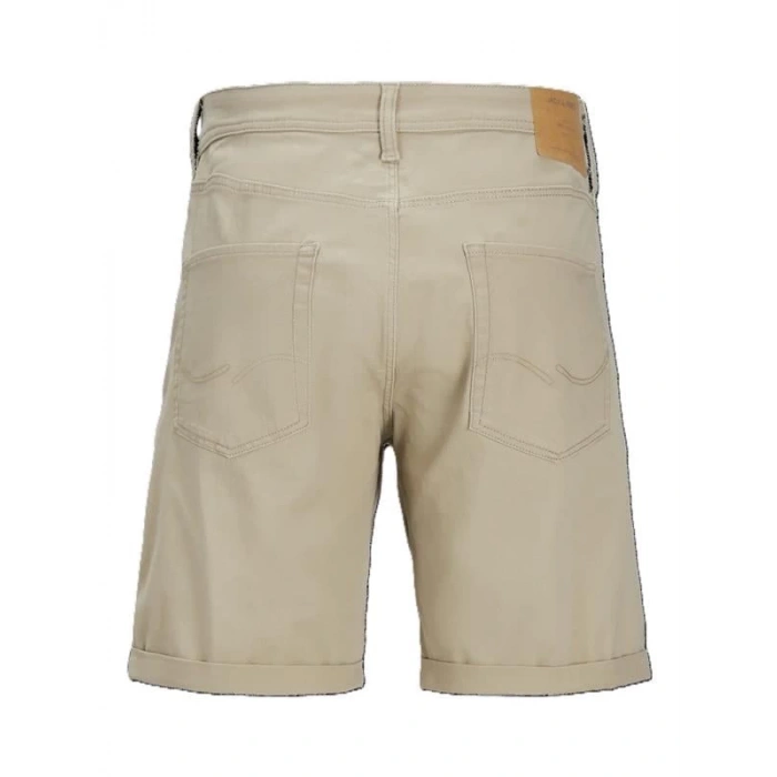 12165892 Likralı Erkek Bermuda Short Taş