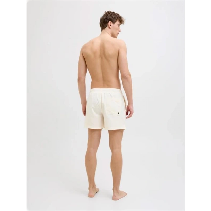 12272776 Hızlı Kuruyan Çift Cepli Erkek Deniz Short Krem