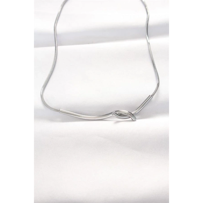 316L Çelik Silver Renk Kolye