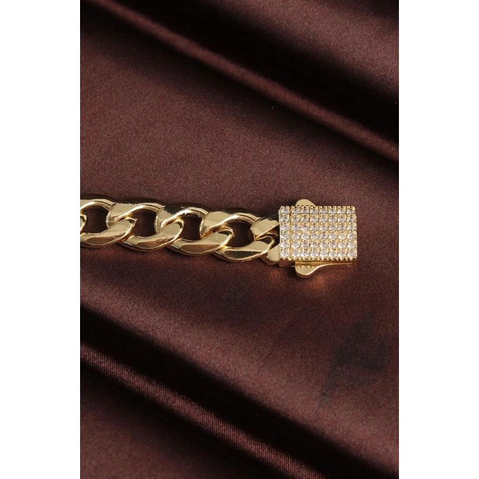 316L Çelik Vip Seri Gold Renk Gurmet Model Bileklik