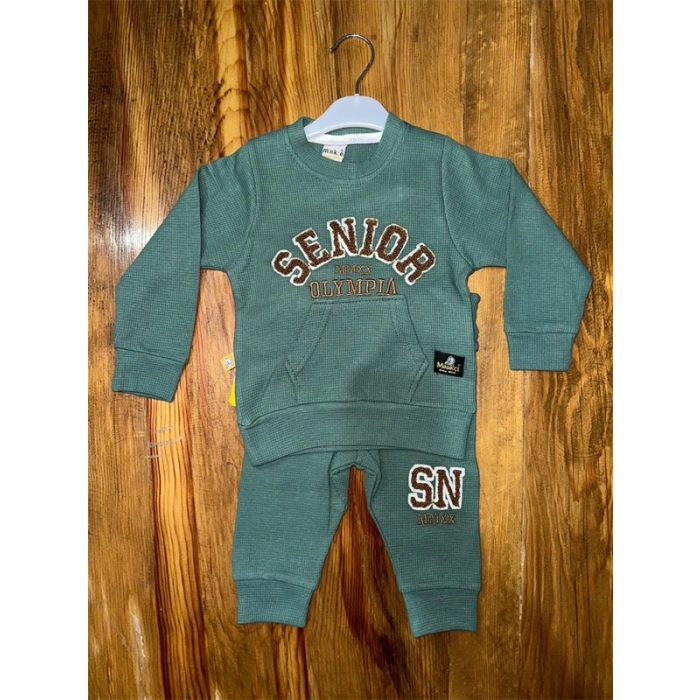 6-24 Aylık Kanguru Cep Senıor Takım Petrol