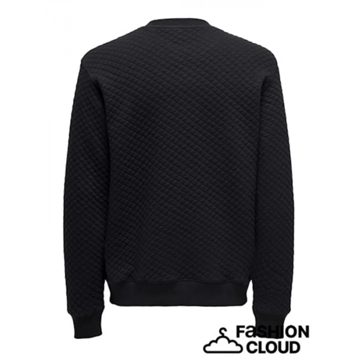 Baklava Desen 2 İplik Erkek Sweat