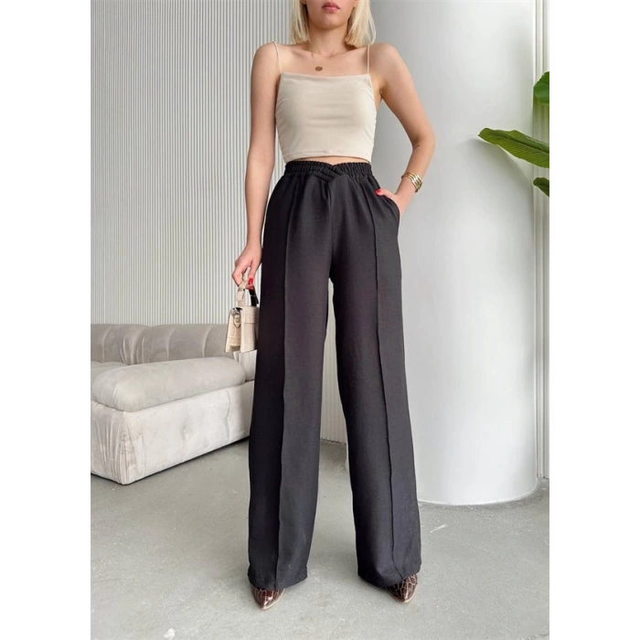 Beli çapraz pantolon