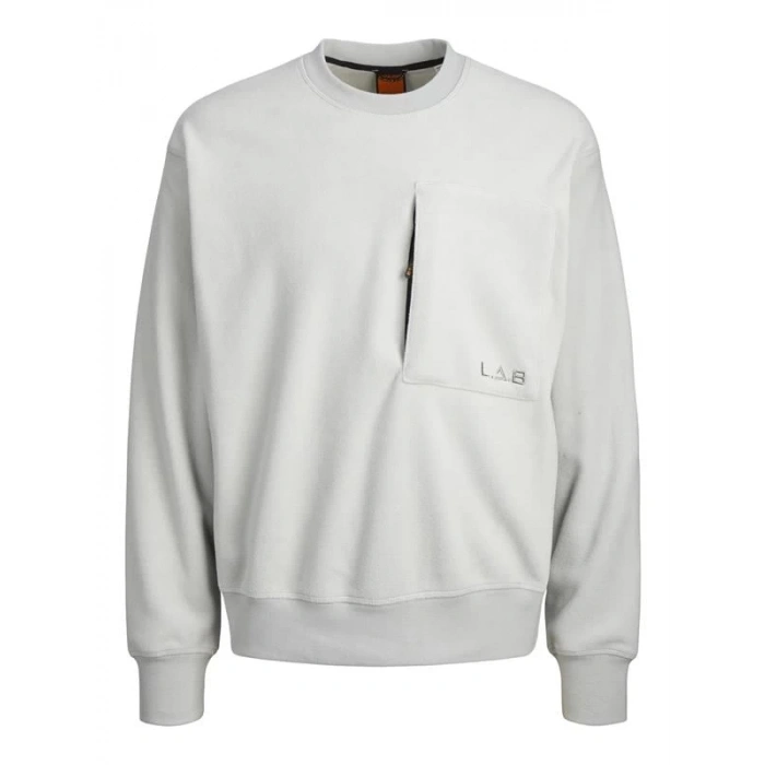 Cep Detaylı Polar Sweatshirt